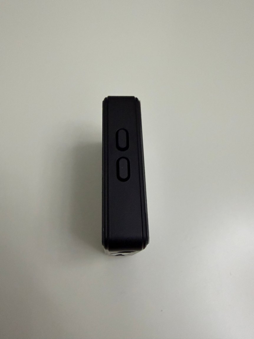 Actual M1 side view showing physical buttons and thickness